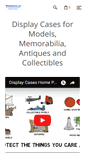 Mobile Screenshot of acrylicdisplaycases.co.uk